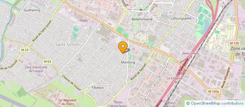 localisation de l'entreprise LA NUIT PORTE CONSEIL à TOULOUSE