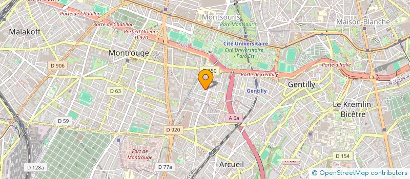 localisation de l'entreprise LA NUMERIKA  GENTILLY