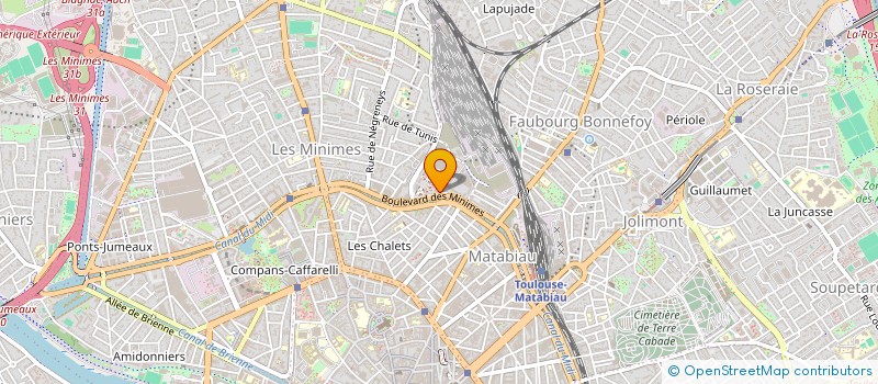 localisation de l'entreprise LA NURSERIE FINANCIERE à TOULOUSE