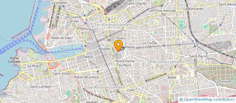 localisation de l'entreprise LA OLA à MARSEILLE
