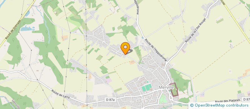 localisation de l'entreprise LA OLLA  MERVILLE