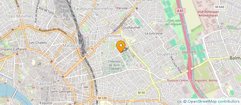 localisation de l'entreprise LA OU LES FLIBOTS à TOULOUSE