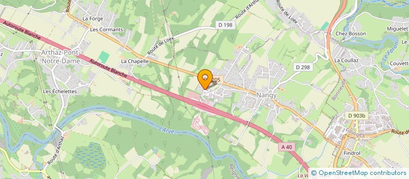 localisation de l'entreprise LA OU LES GENS PARLENT  NANGY