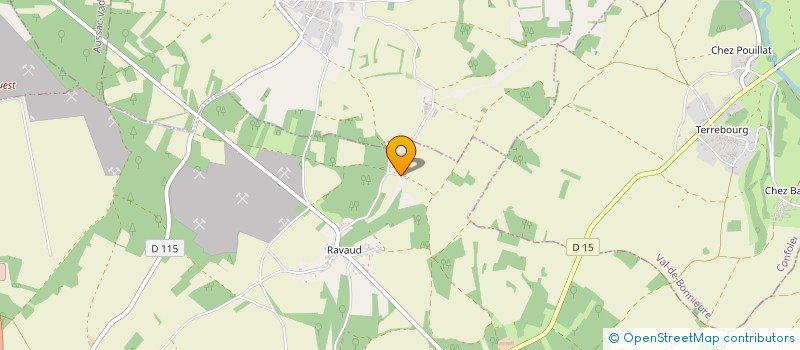 localisation de l'entreprise LA OUCHE à AUSSAC-VADALLE