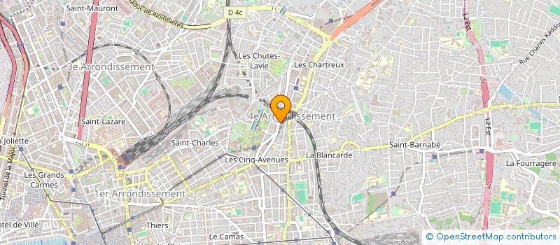 localisation de l'entreprise LA OUN SUPERETTE à MARSEILLE