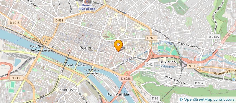 localisation de l'entreprise LA P'TITE ADRESSE à ROUEN