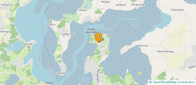 localisation de l'entreprise LA P'TITE BAIE  LOCOAL-MENDON