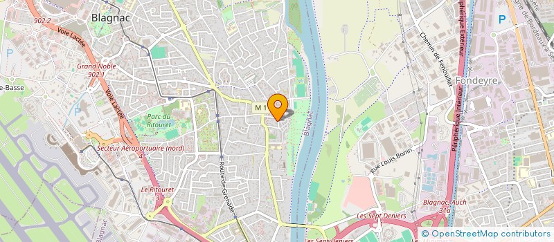 localisation de l'entreprise LA P'TITE BOUL'ANGE à BLAGNAC