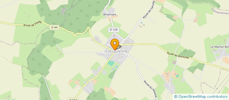 localisation de l'entreprise LA P'TITE BOULANGE  FRESQUIENNES