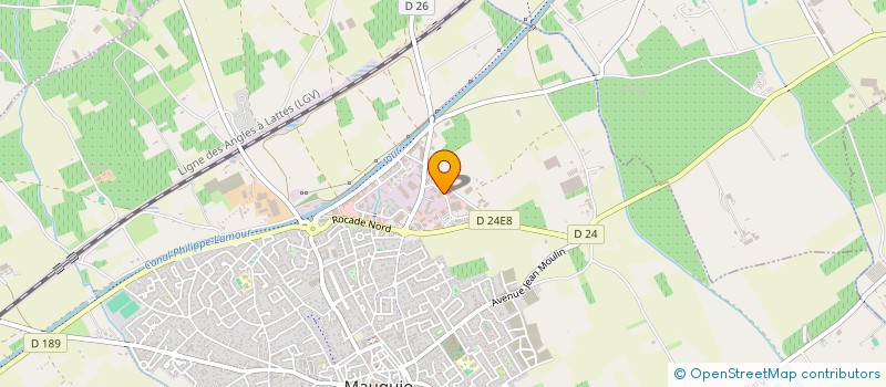 localisation de l'entreprise LA P'TITE BOULANGERE à MAUGUIO