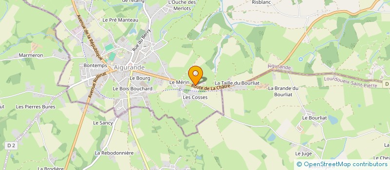 localisation de l'entreprise LA P'TITE BOUTIQUE à CREVANT
