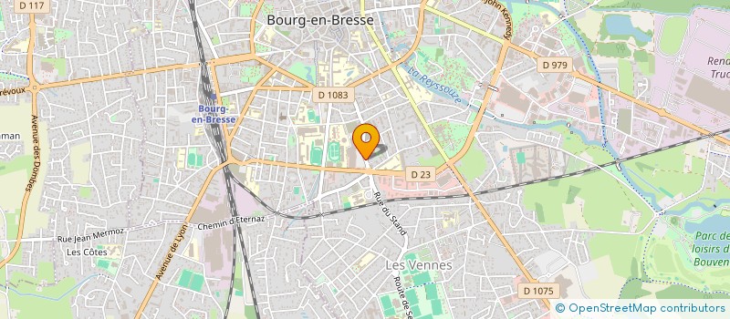 localisation de l'entreprise LA P'TITE BRASSERIE à BOURG-EN-BRESSE