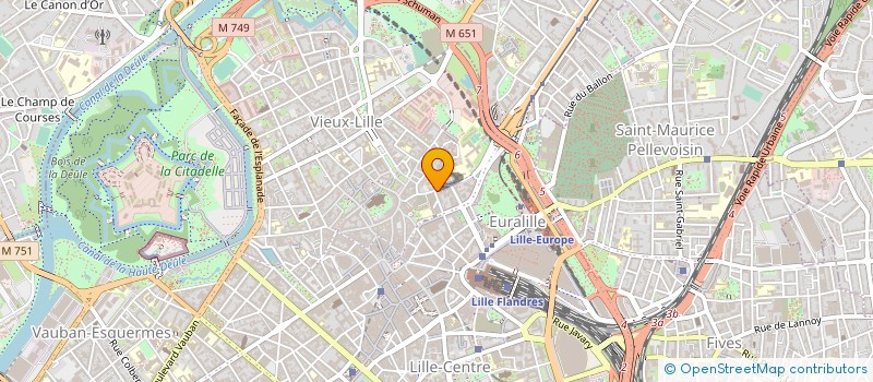 localisation de l'entreprise LA P'TITE CASE SARL à LILLE