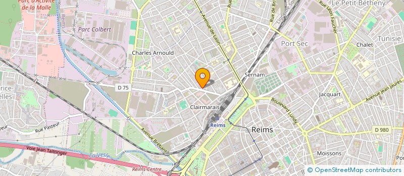 localisation de l'entreprise LA P'TITE COCOTTE  REIMS