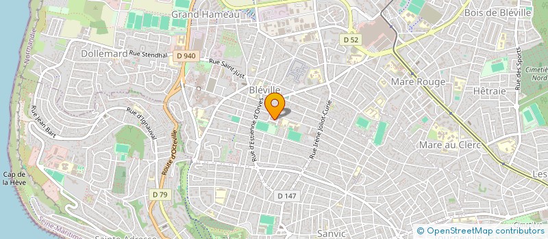 localisation de l'entreprise LA P'TITE CONCIERGERIE D'ESTELLE & CELINE à LE HAVRE