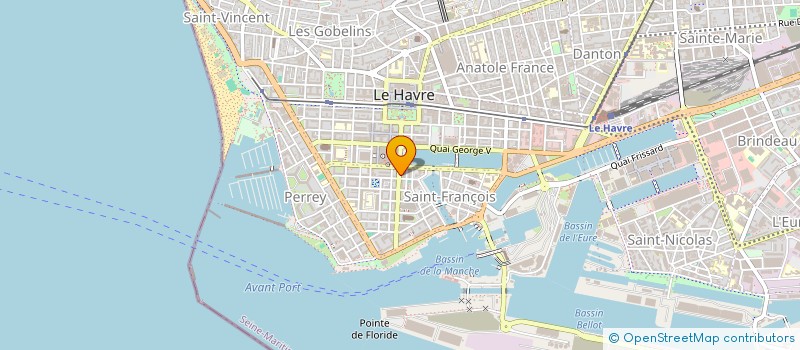 localisation de l'entreprise LA P'TITE DOCKEE à LE HAVRE