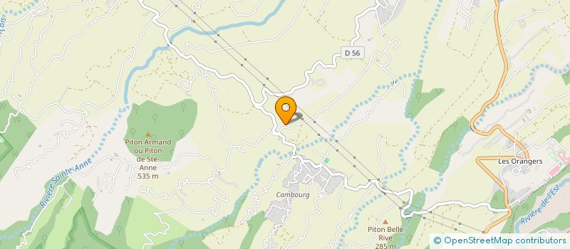 localisation de l'entreprise LA P'TITE FERME FAMILIALE à SAINT-BENOIT