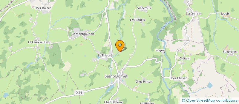localisation de l'entreprise LA P'TITE FERME MOBILE à CHAMPAGNAT
