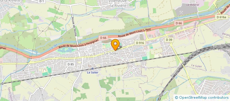 localisation de l'entreprise LA P'TITE FOURNEE  LE SOLER