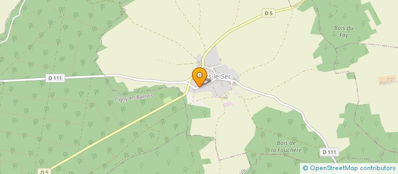 localisation de l'entreprise LA P'TITE GRANGE - IMMATRICULATION à VILLERS-LE-SEC