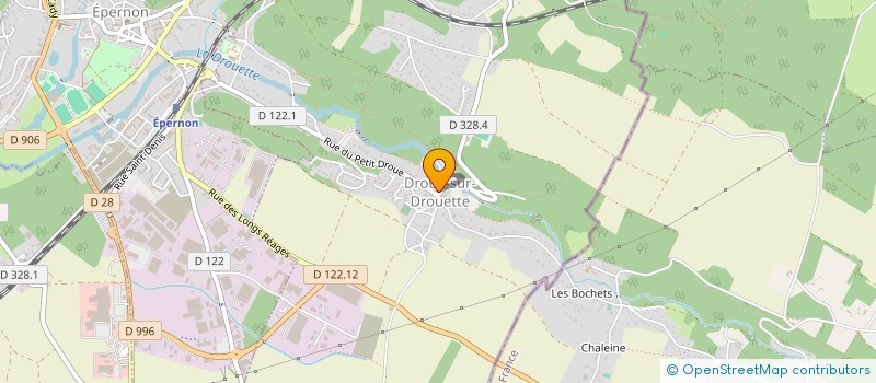 localisation de l'entreprise LA P'TITE MAISON à DROUE-SUR-DROUETTE