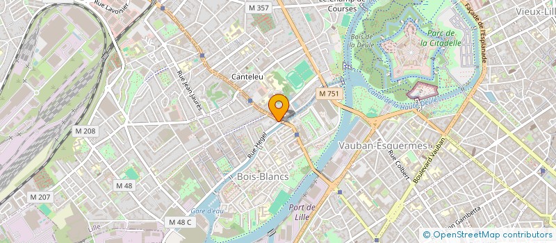 localisation de l'entreprise LA P'TITE MARMOTTE à LILLE