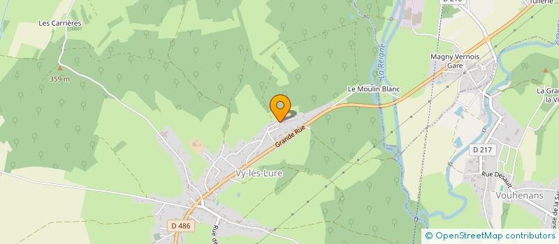 localisation de l'entreprise LA P'TITE MAURICE à VY-LES-LURE