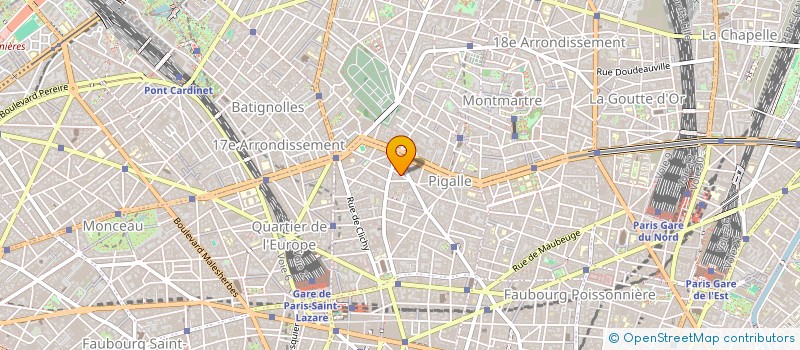 localisation de l'entreprise LA P'TITE MOUSSE à PARIS