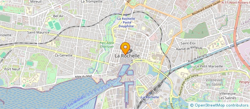 localisation de l'entreprise LA P'TITE POINTURE à LA ROCHELLE