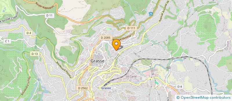 localisation de l'entreprise LA PACHAMAMA à GRASSE