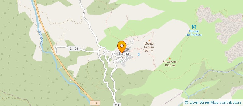 localisation de l'entreprise LA PAGE à CASTIFAO