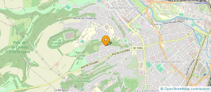 localisation de l'entreprise LA PAGE DU PHENIX  DIJON