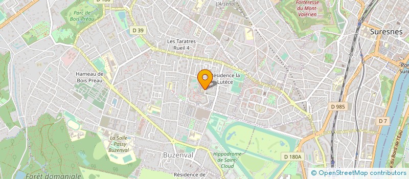 localisation de l'entreprise LA PAGERIE RESTAURANT TRAITEUR à RUEIL-MALMAISON