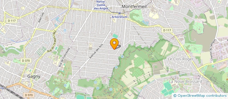 localisation de l'entreprise LA PAIE EN POCHE  ARGENTEUIL