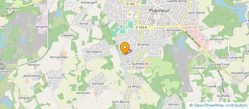 localisation de l'entreprise LA PAILLOTE à PLOEMEUR