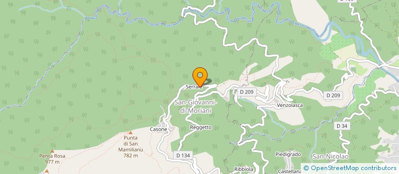 localisation de l'entreprise LA PAILLOTE  VENTISERI