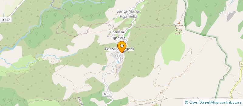 localisation de l'entreprise LA PAILLOTE DE FOZZANO  FOZZANO