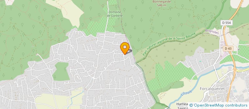 localisation de l'entreprise LA PAILLOTTE  GAREOULT