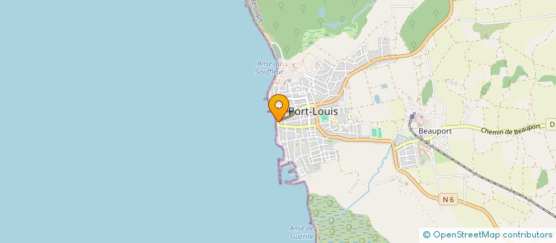 localisation de l'entreprise LA PAILLOTTE  PORT LOUIS