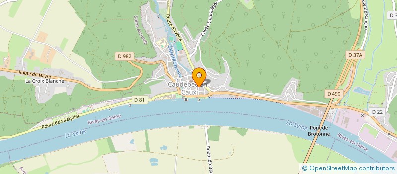 localisation de l'entreprise LA PAILLOTTE  RIVES-EN-SEINE