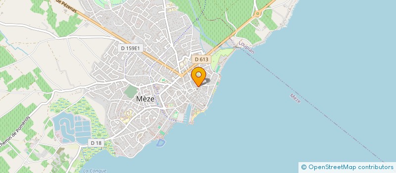 localisation de l'entreprise LA PAILLOTTE à MEZE
