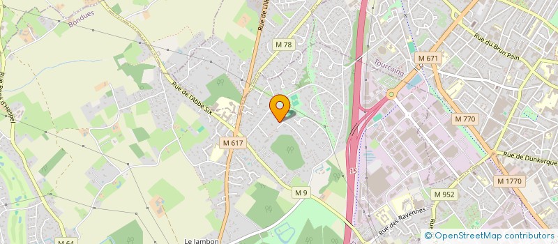 localisation de l'entreprise LA PAIX 2011  BONDUES