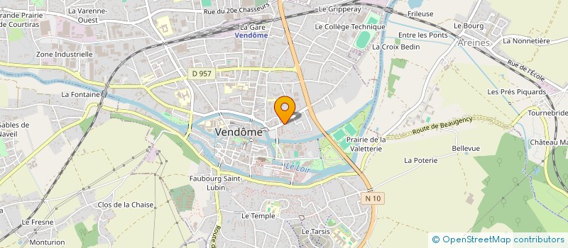 localisation de l'entreprise LA PAIX  VENDOME