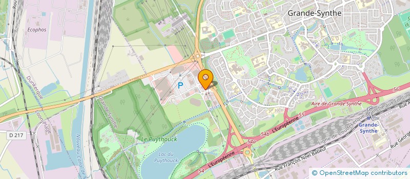 localisation de l'entreprise LA PAIX DUNKERQUE  GRANDE-SYNTHE