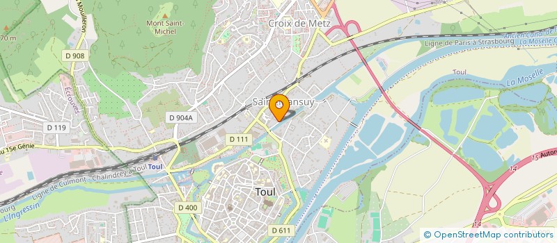 localisation de l'entreprise LA PAJA  BICQUELEY