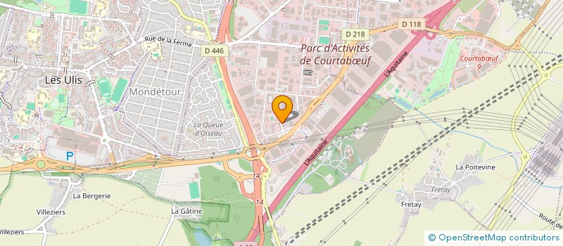 localisation de l'entreprise LA PAJOVIC à LES ULIS