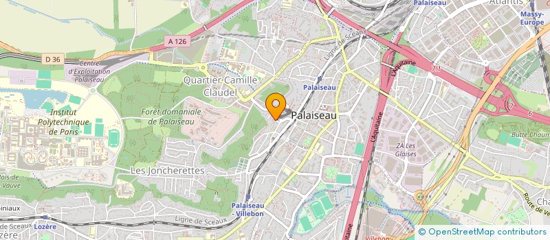 localisation de l'entreprise LA PALAISIENNE  PALAISEAU