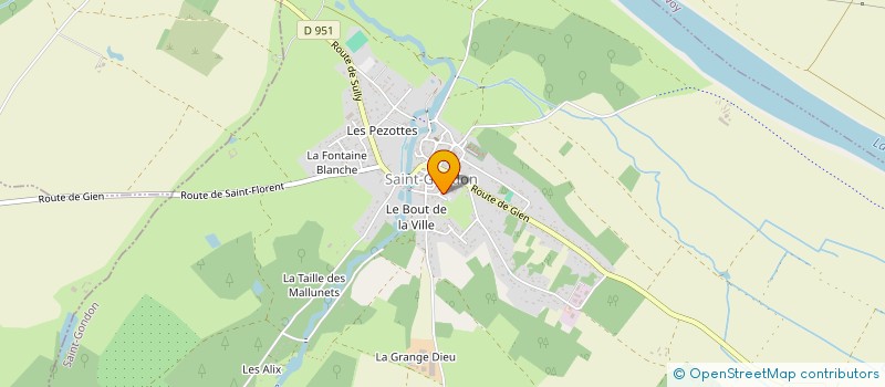 localisation de l'entreprise LA PALAISIENNE à SAINT-GONDON