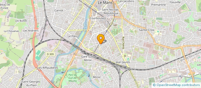 localisation de l'entreprise LA PALANQUEE  LE MANS