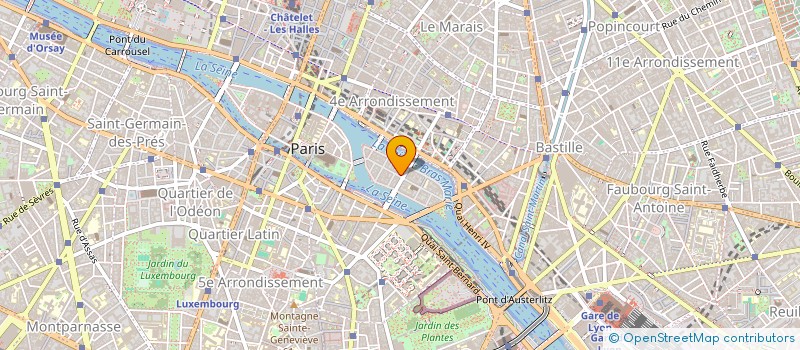 localisation de l'entreprise LA PALETERIA  PARIS